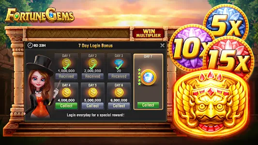 Slot Fortune Gems-TaDa Games screenshot 2