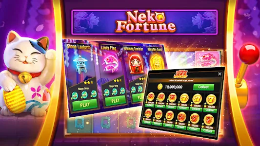 Neko Fortune Slot-TaDa Games screenshot 10