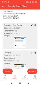 Engagenova eClaims screenshot 4