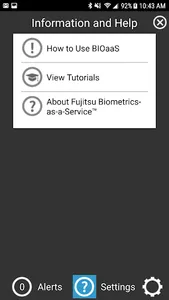 BIOaaS screenshot 2