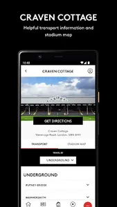 Official Fulham FC App screenshot 5