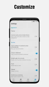 Full QR Scanner screenshot 1