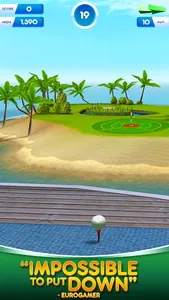 Flick Golf World Tour screenshot 1