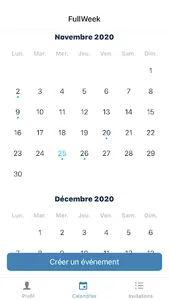 FullWeek screenshot 1