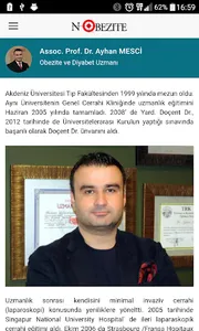 Nobezite - Dr. Ayhan MESCİ screenshot 1