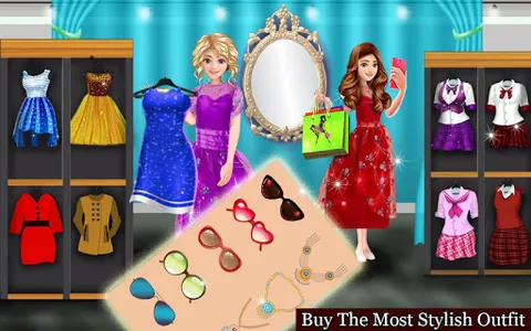 Girl Shoppingmall Cashier Game screenshot 3
