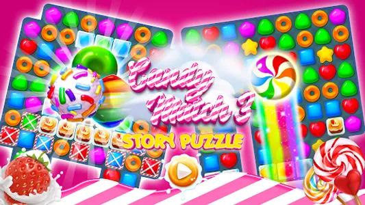 Candy Match 3 Story Puzzle screenshot 14