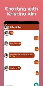 Kika Kim Video Call Chat screenshot 1