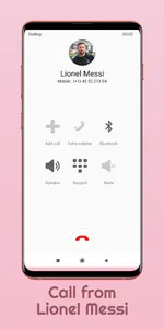 Messi Video Call Chat screenshot 2