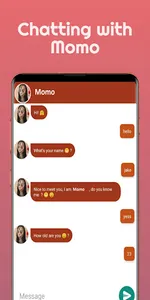 Momo Scary Video Call Chat screenshot 1