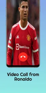 Ronaldo Video Call Chat screenshot 0