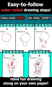 How to Draw Cartoon Animals screenshot 1