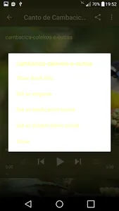 Canto de Cambacica Mp3 screenshot 2