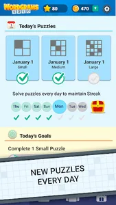 Daily Crossword Arrow Solo screenshot 0