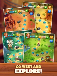 Go West Frontier Solitaire screenshot 17