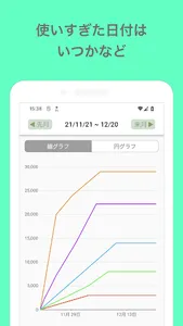 袋分家計簿 screenshot 2