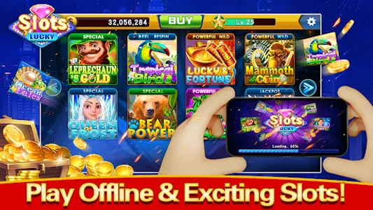 Offline USA Casino Lucky Slots screenshot 0