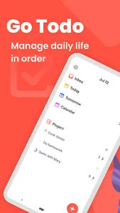 Go Todo - Task List & reminder screenshot 8