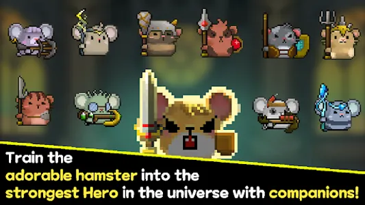 Hamster Hero - Idle RPG screenshot 11