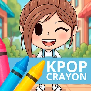K-pop Crayon Coloring screenshot 12