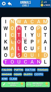 Word Search Wild Puzzle screenshot 1