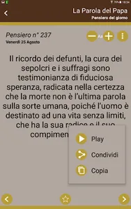 La Parola del Papa screenshot 5