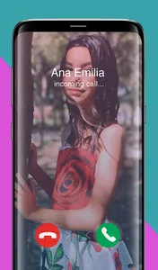 Ana Emilia Fake Call Video screenshot 0