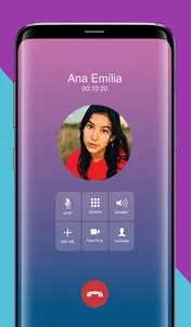 Ana Emilia Fake Call Video screenshot 1