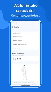 Water Tracker: WaterMinder app screenshot 4