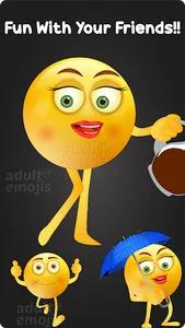 Funny Emoji Sticker Keyboard screenshot 1