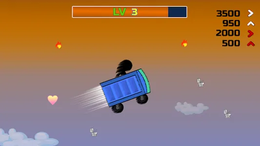 Stick Racer :Potty Cart Hero screenshot 1