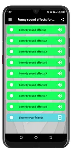 Funny sound effects for comedy screenshot 0