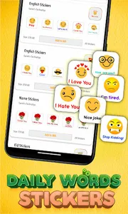 WASticker Emoji Urdu Stickers screenshot 1