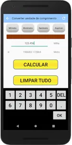 Conversor de unidade de compri screenshot 4
