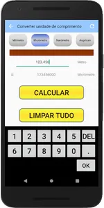 Conversor de unidade de compri screenshot 5