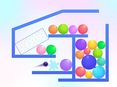 Thorn And Balloons: Bounce pop screenshot 5