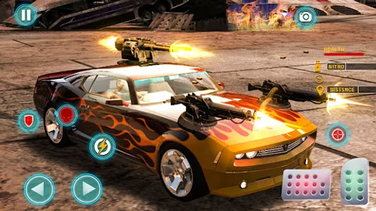 Car Shooting Racing Game screenshot 0