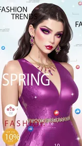 Fashion Show Dress Up - Makeup screenshot 9