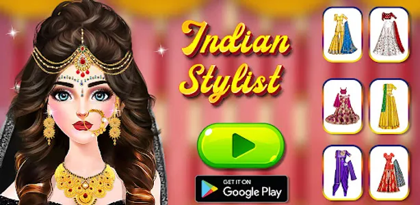 Indian wedding Doll Dressup screenshot 4