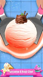 Ice Cream Roll Maker DIY Games screenshot 1