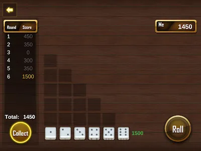 Farkle Dice 3d 1000 game screenshot 12