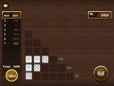 Farkle Dice 3d 1000 game screenshot 20