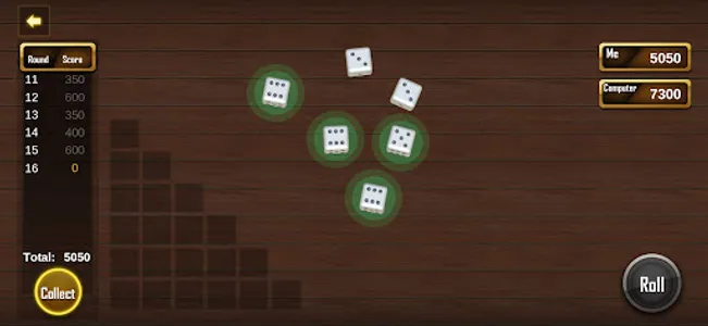 Farkle Dice 3d 1000 game screenshot 3
