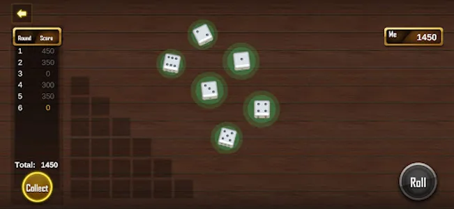 Farkle Dice 3d 1000 game screenshot 4