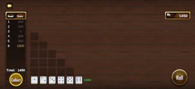 Farkle Dice 3d 1000 game screenshot 5