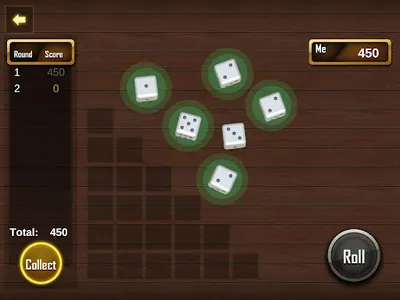 Farkle Dice 3d 1000 game screenshot 8