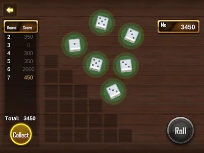 Farkle Dice 3d 1000 game screenshot 9