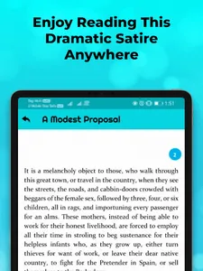 A Modest Proposal EBook Reader screenshot 7