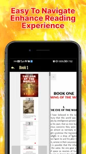 War Of The Worlds EBook Reader screenshot 2