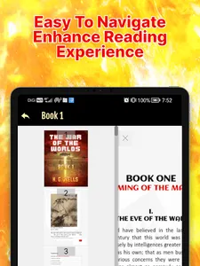War Of The Worlds EBook Reader screenshot 6